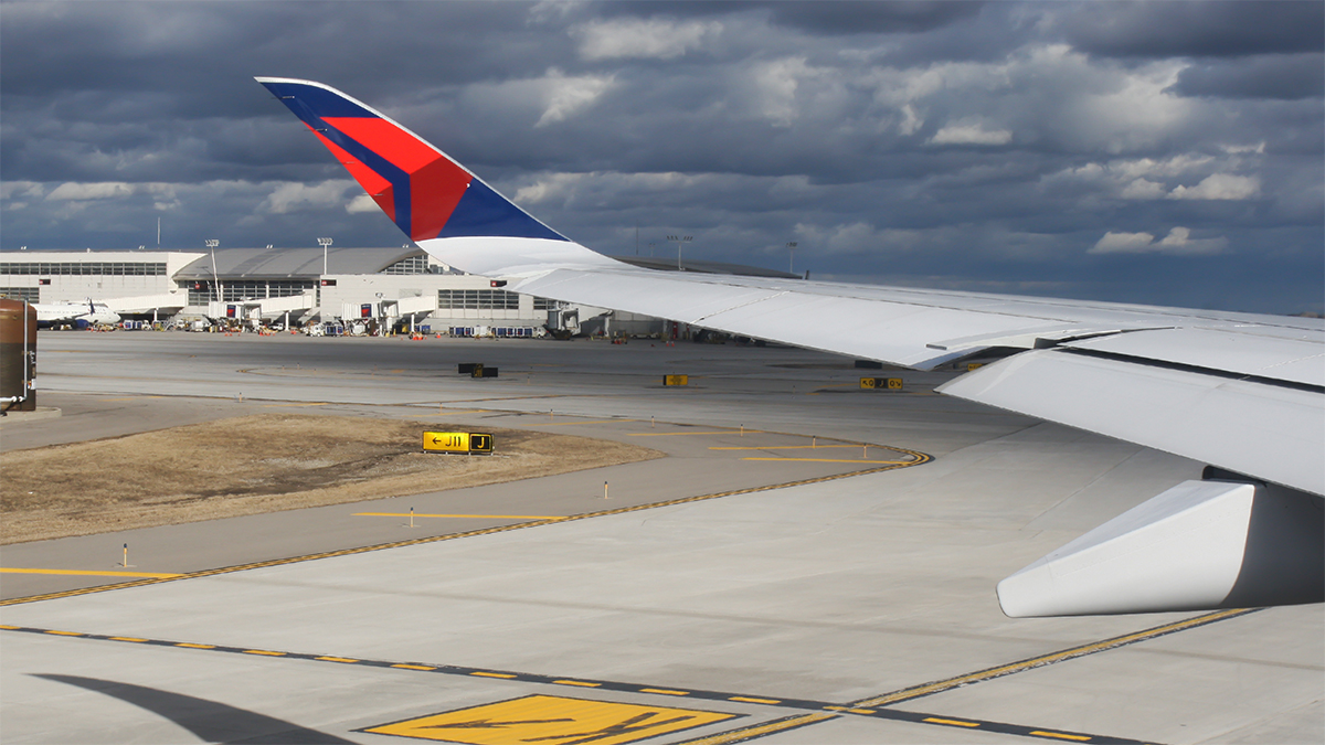 Full size: Delta Airlines Airbus A350-900 N511DN at Detroit Metro Wayne County Airport